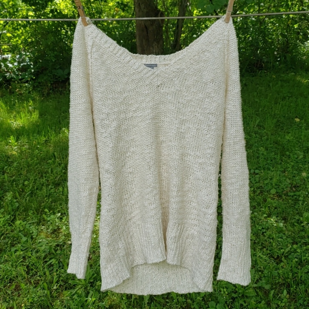 Oversize high-low sweater